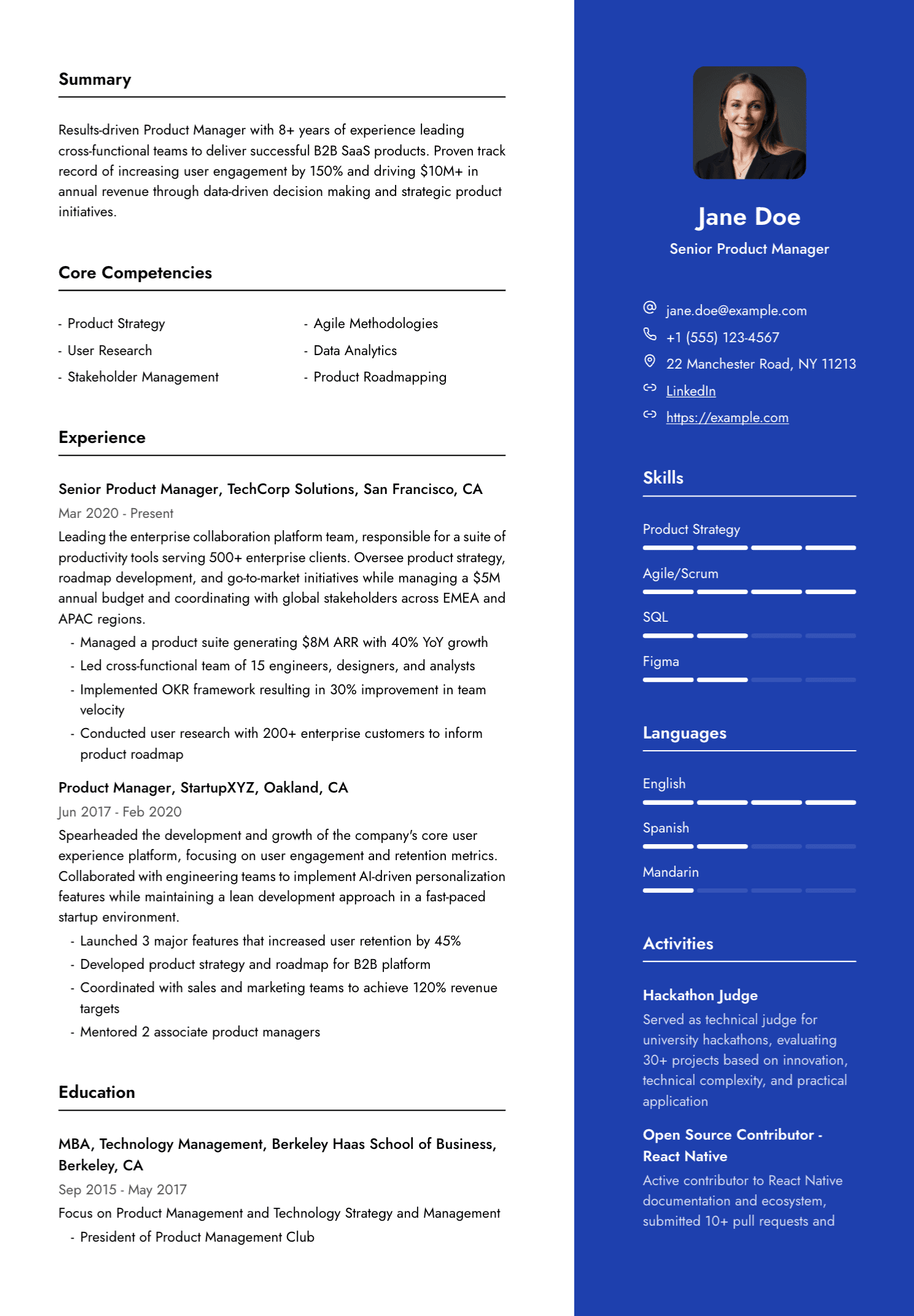 Vertex template example