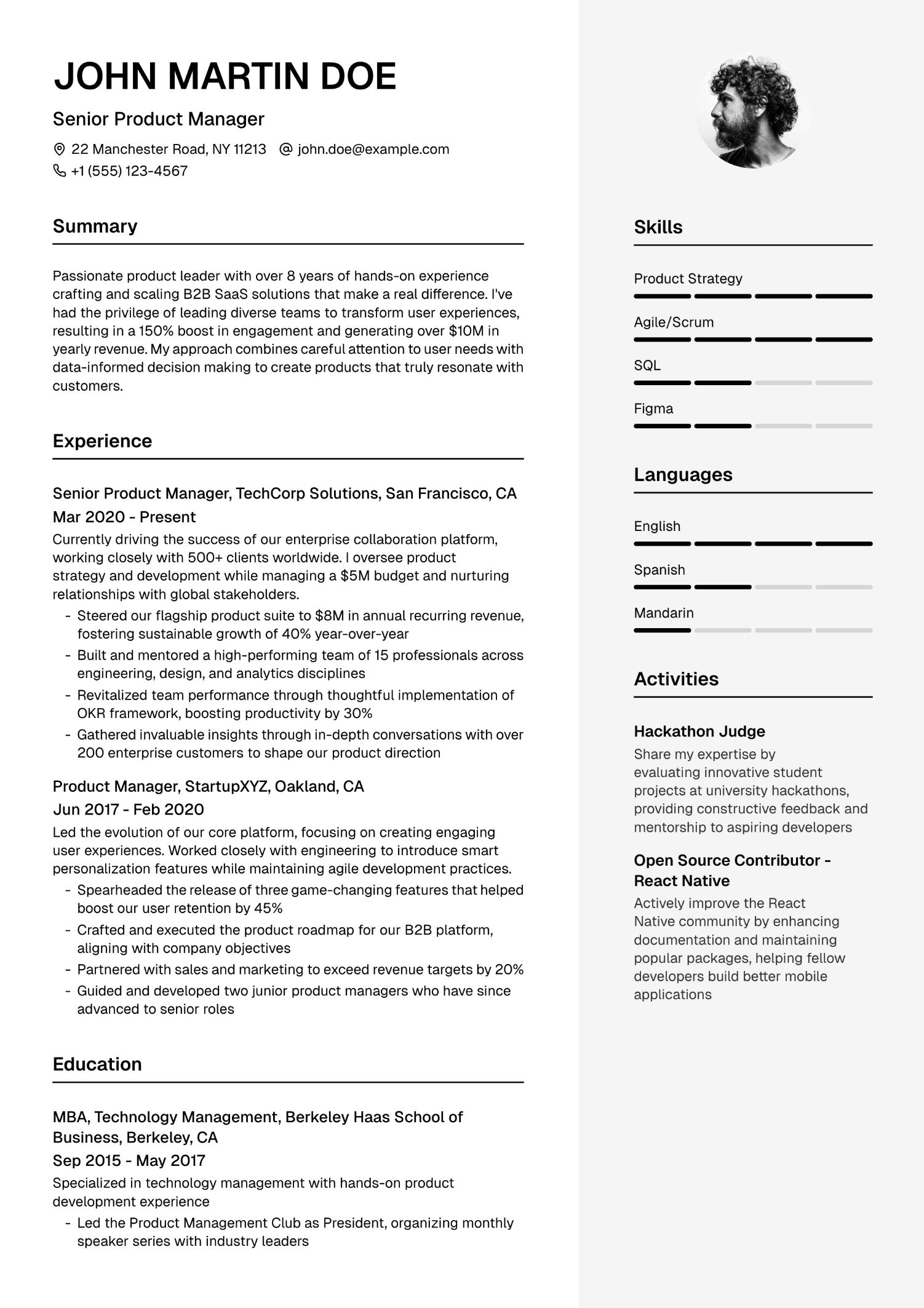 Lattice template example
