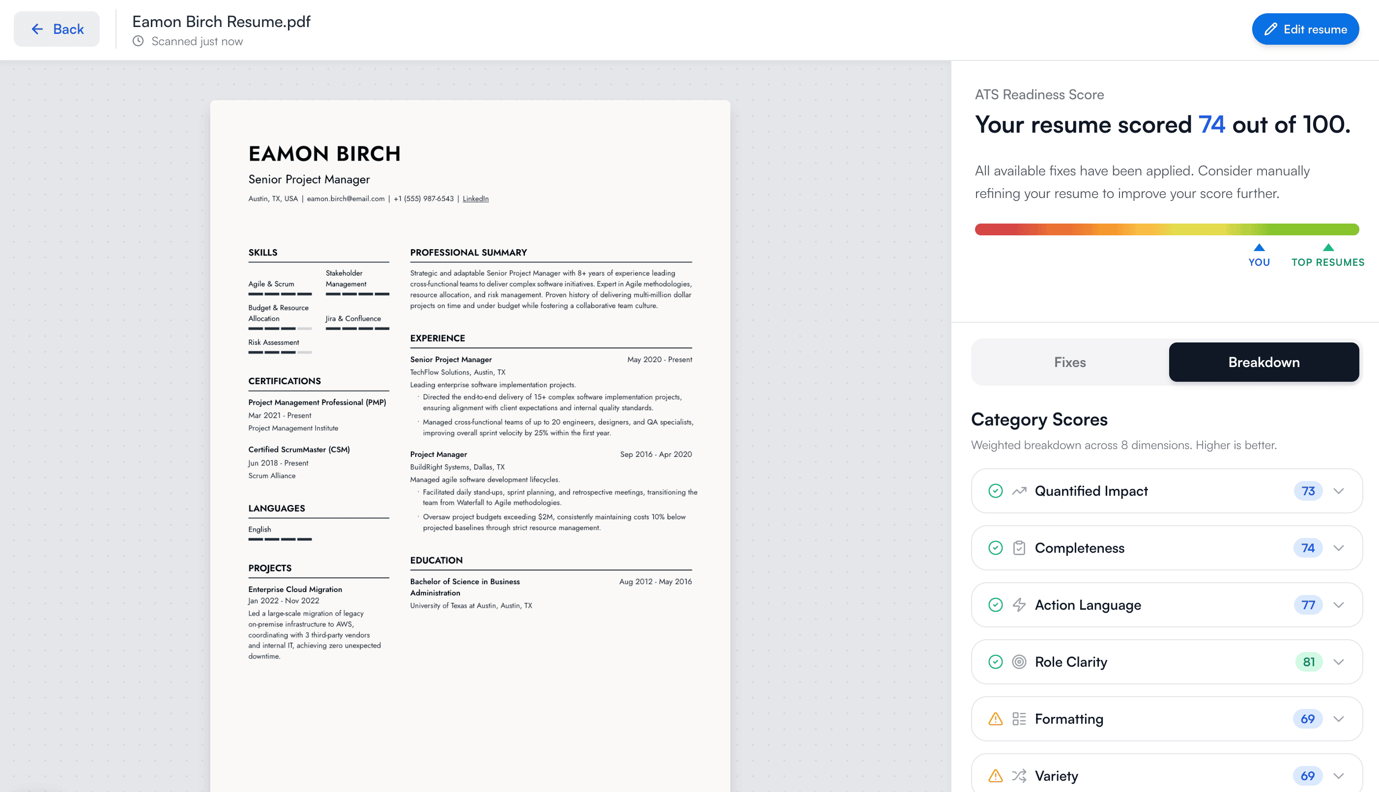 Spell & grammar check
