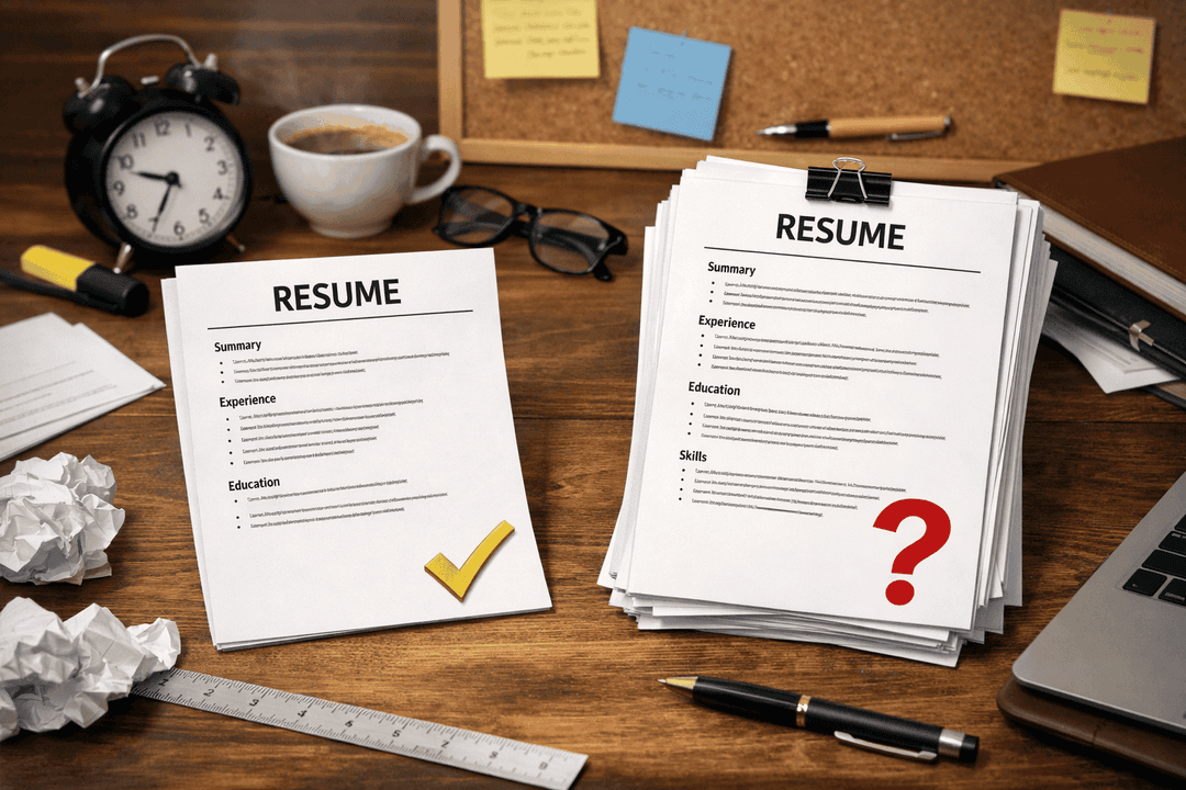 Should a Resume Be One Page? A Practical Answer