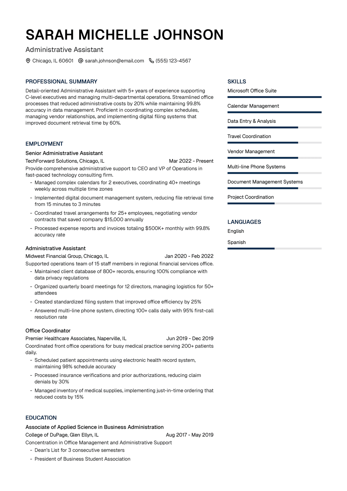 Administrative Assistant