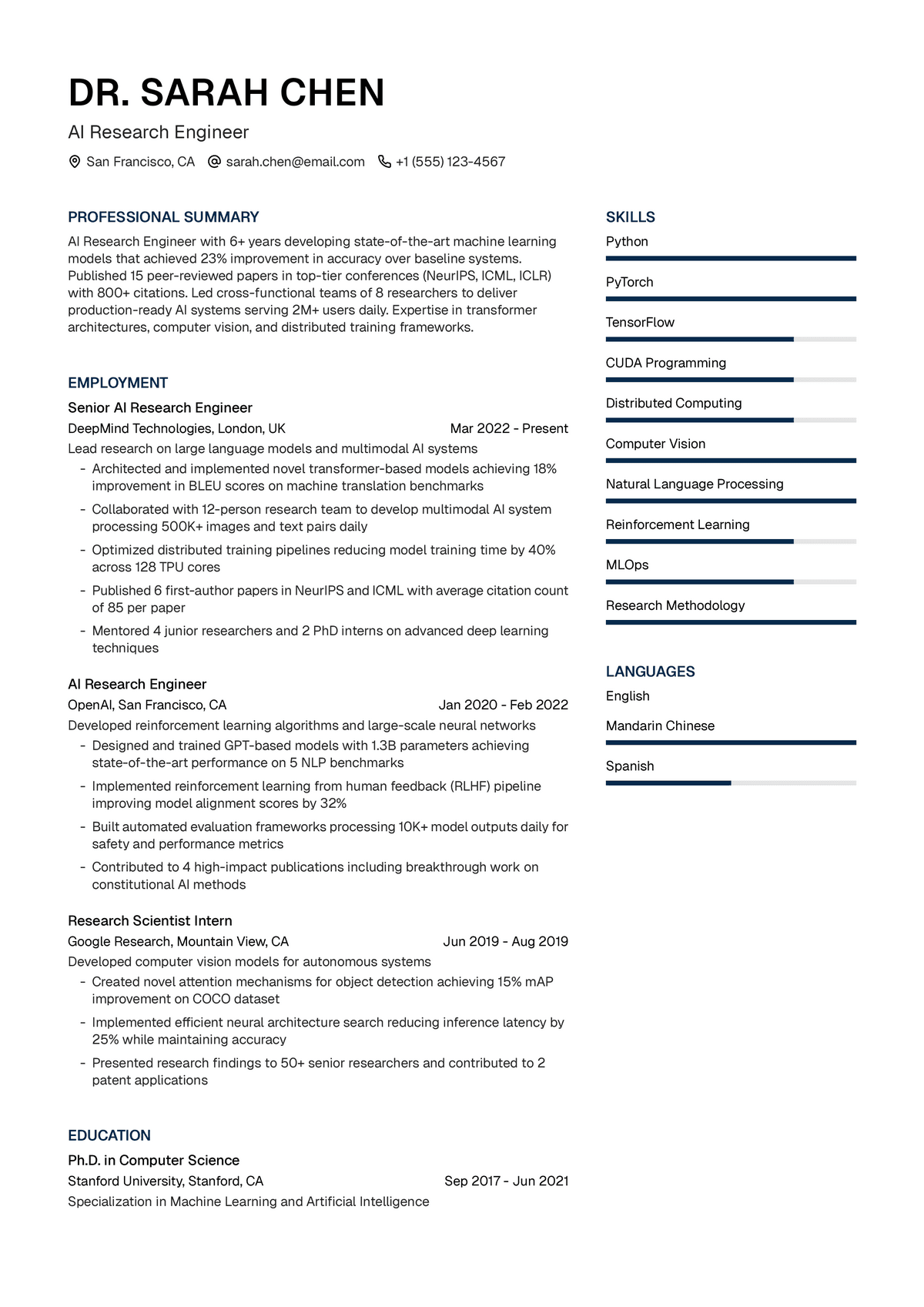 AI Research Engineer