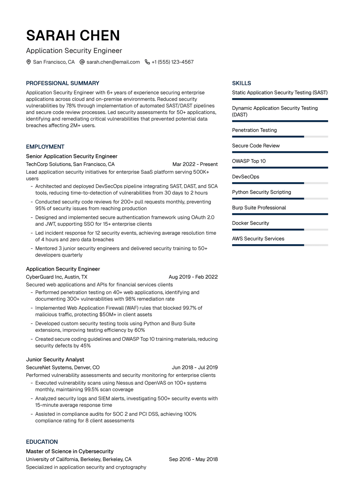 Application Security Engineer