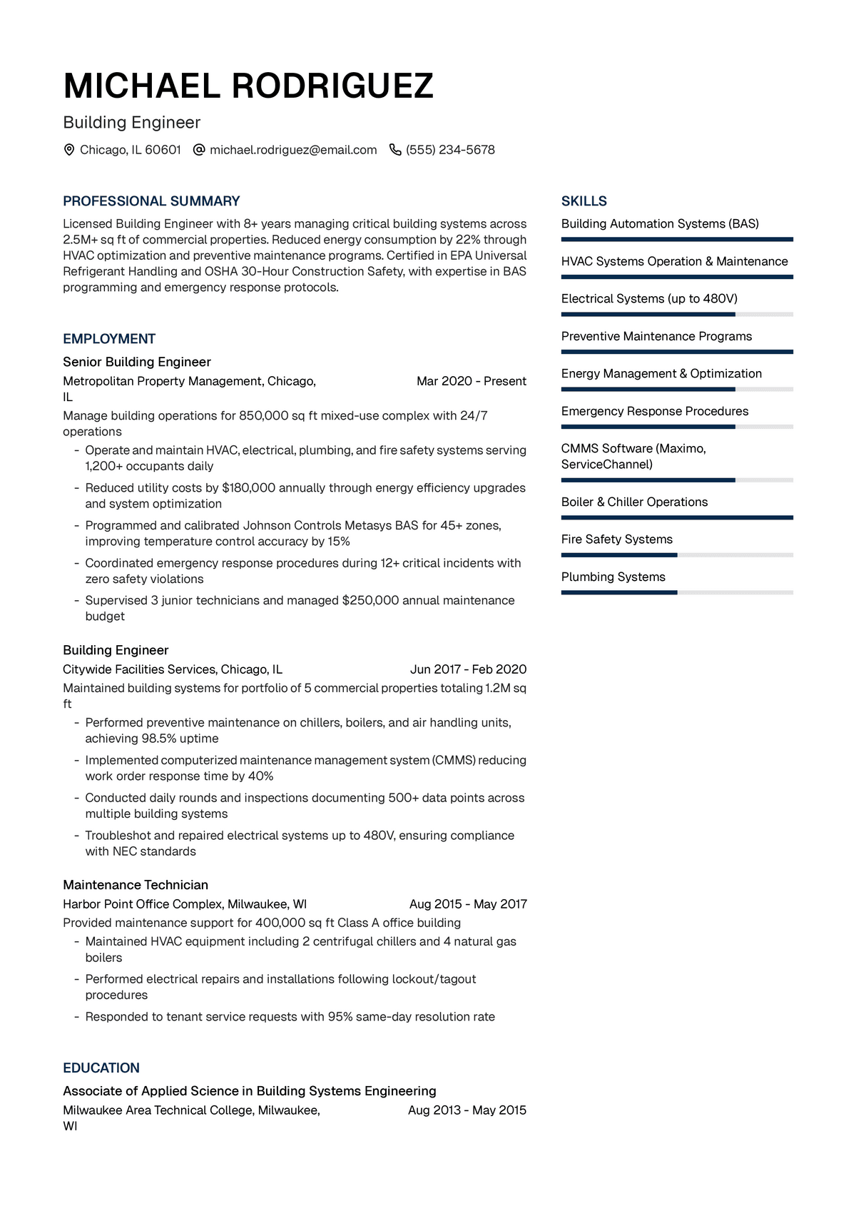 Building Engineer