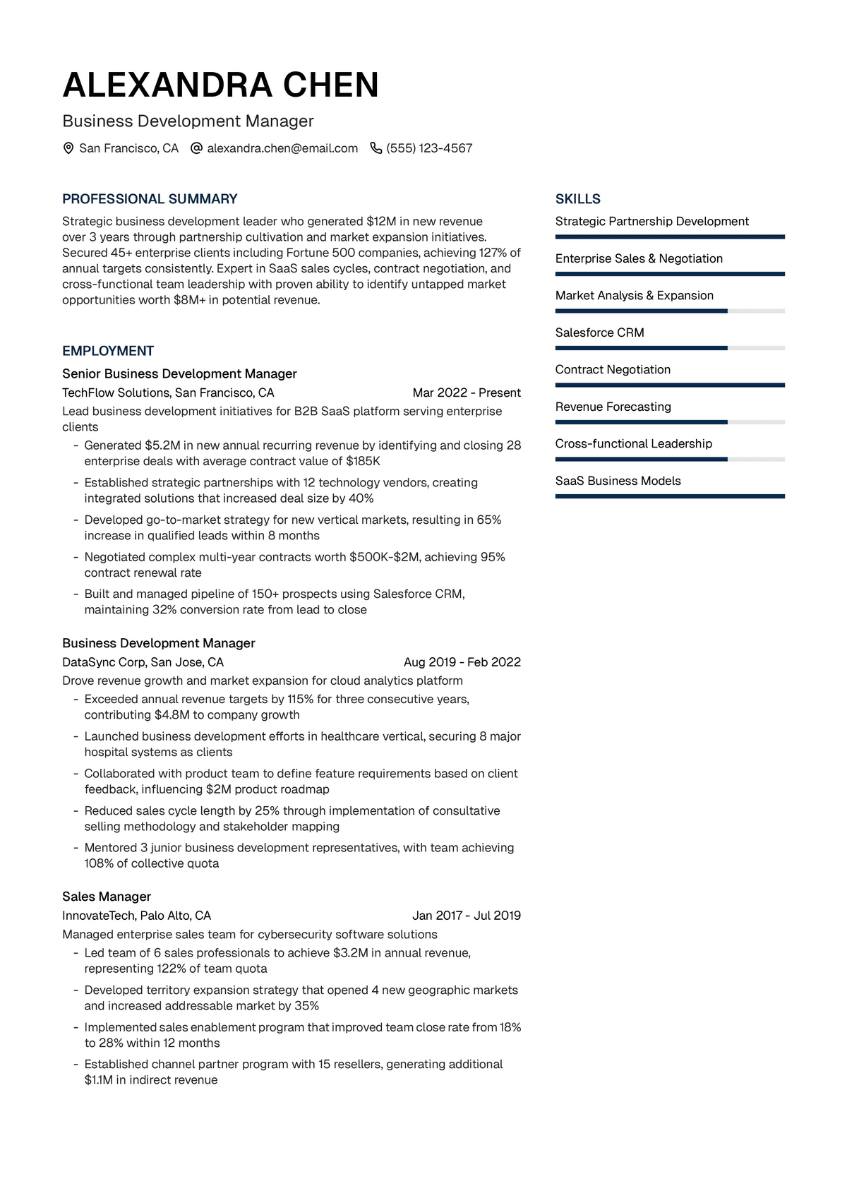 Business Development Manager