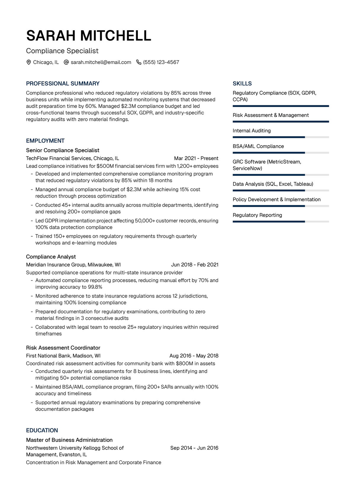 Compliance Specialist