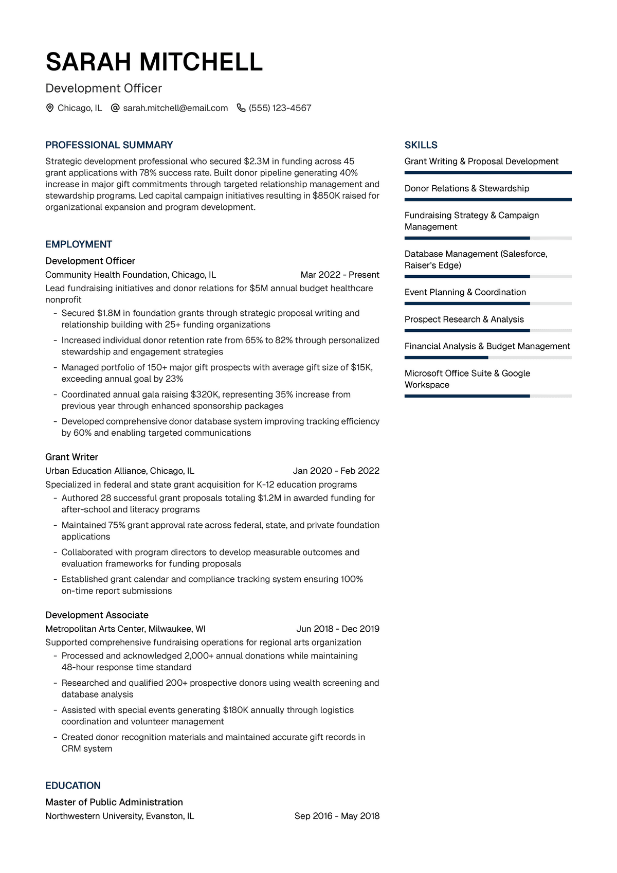 Development Officer