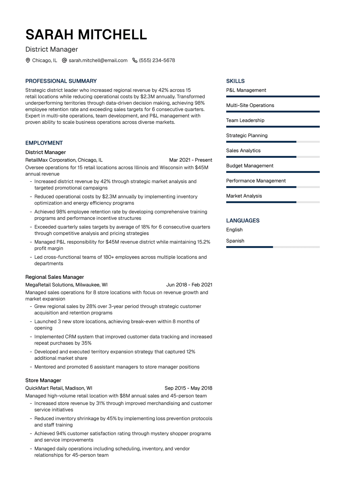 District Manager