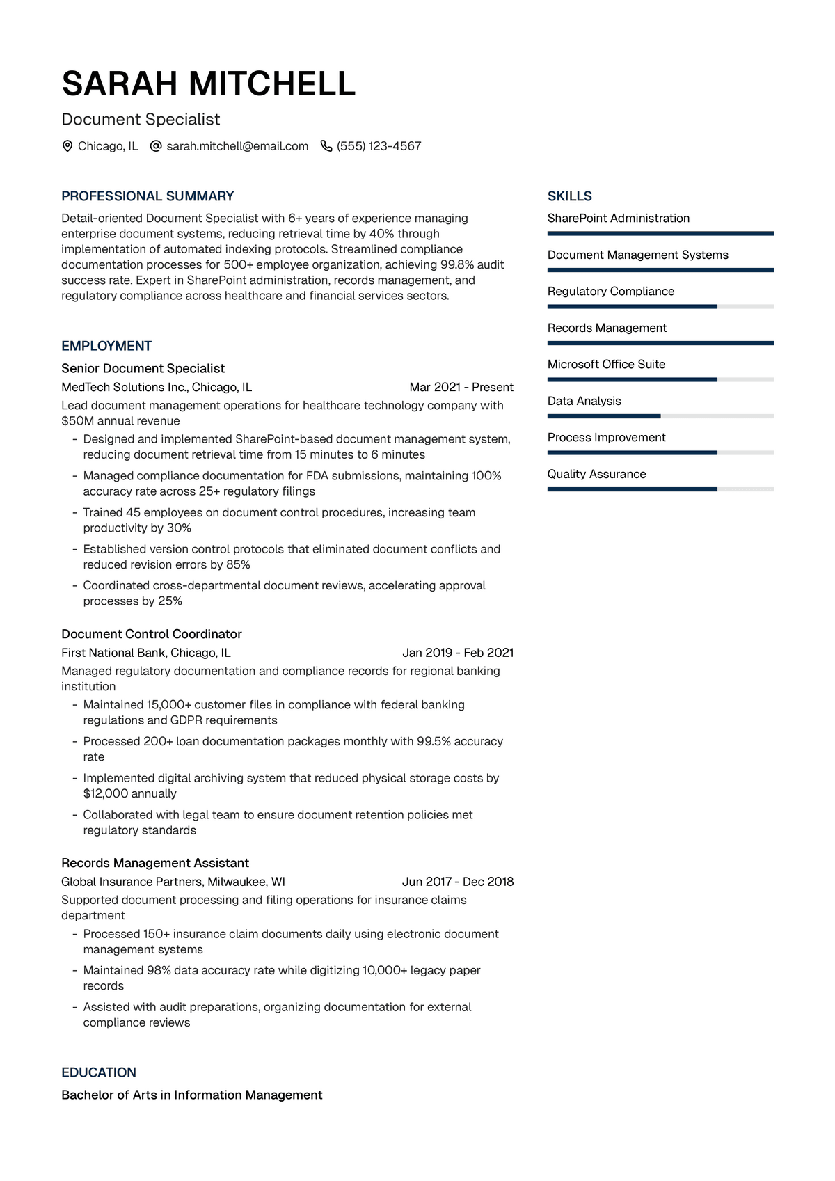 Document Specialist