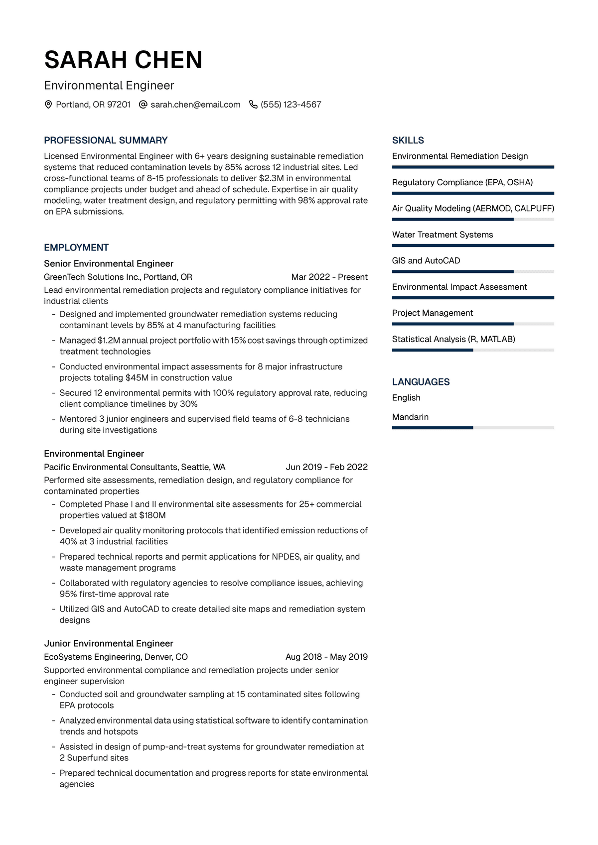 Environmental Engineer