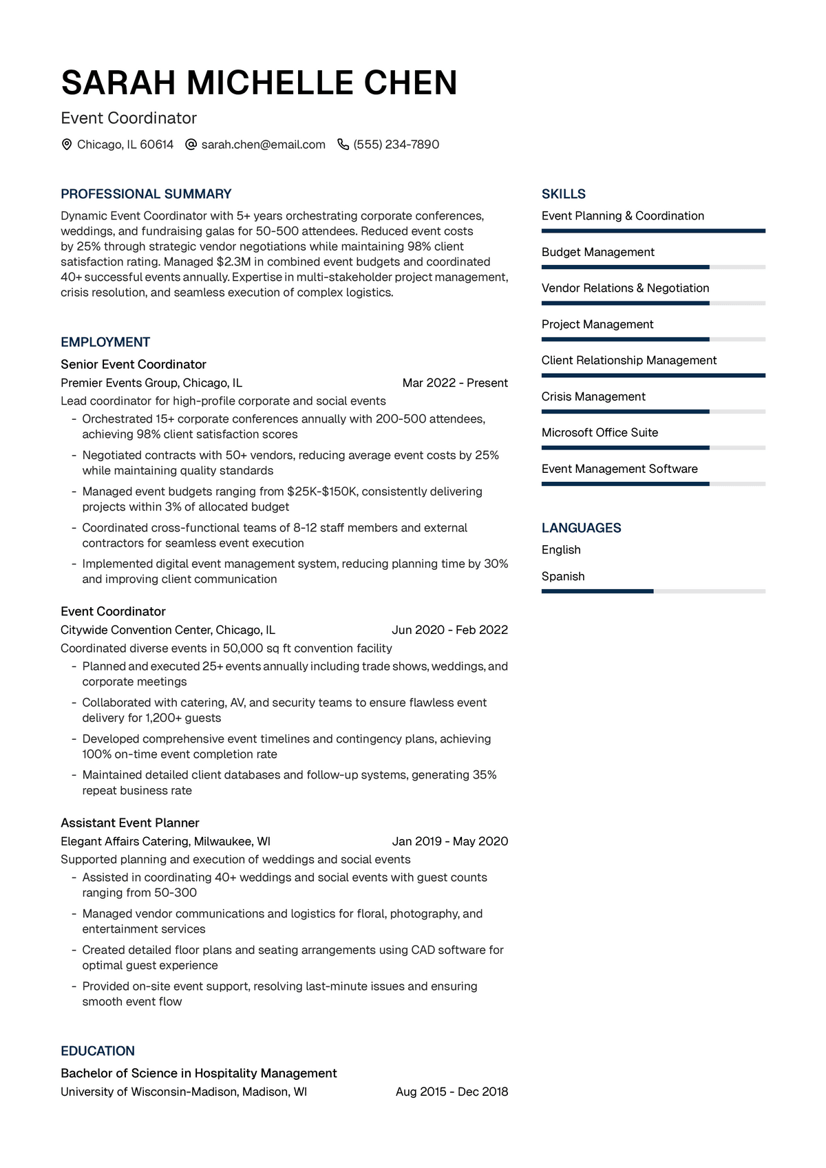 Event Coordinator