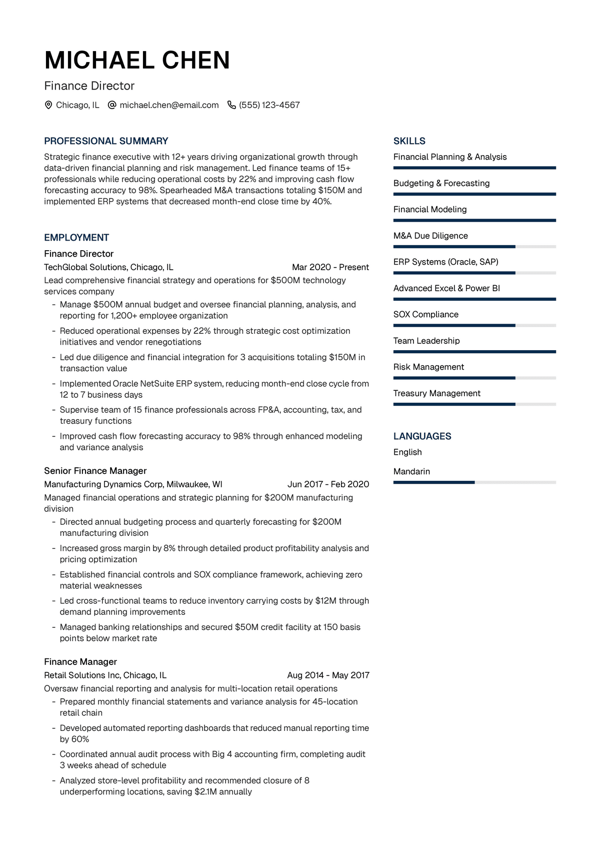 Finance Director