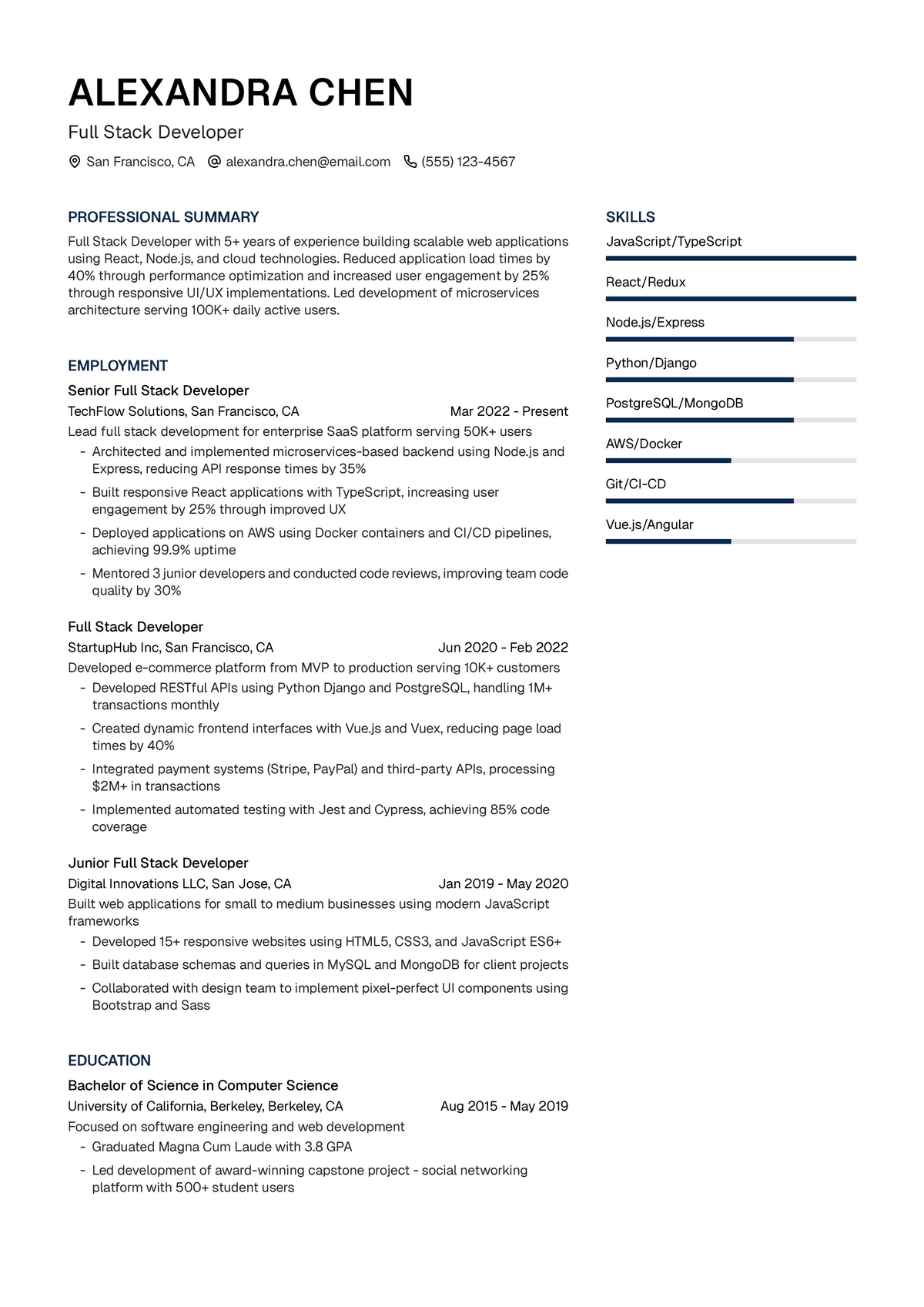 Full Stack Developer