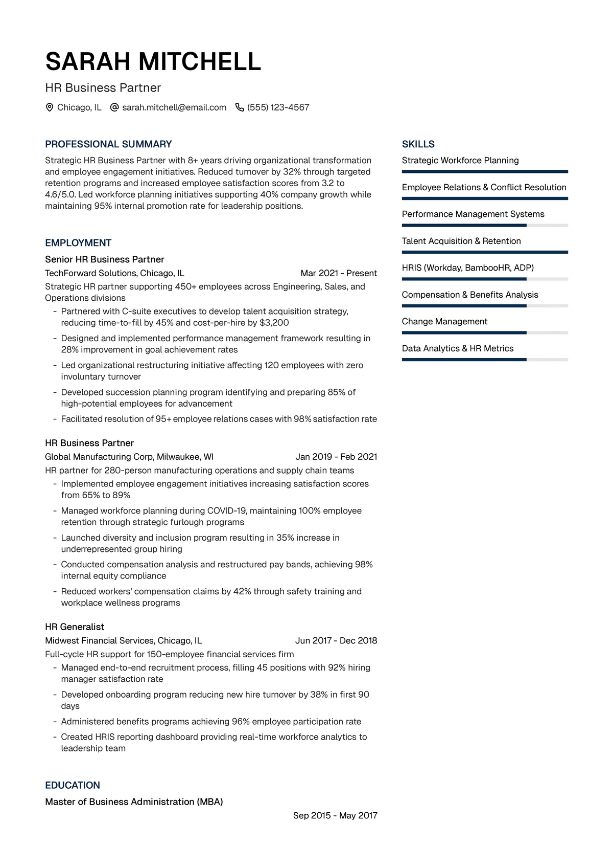 HR Business Partner