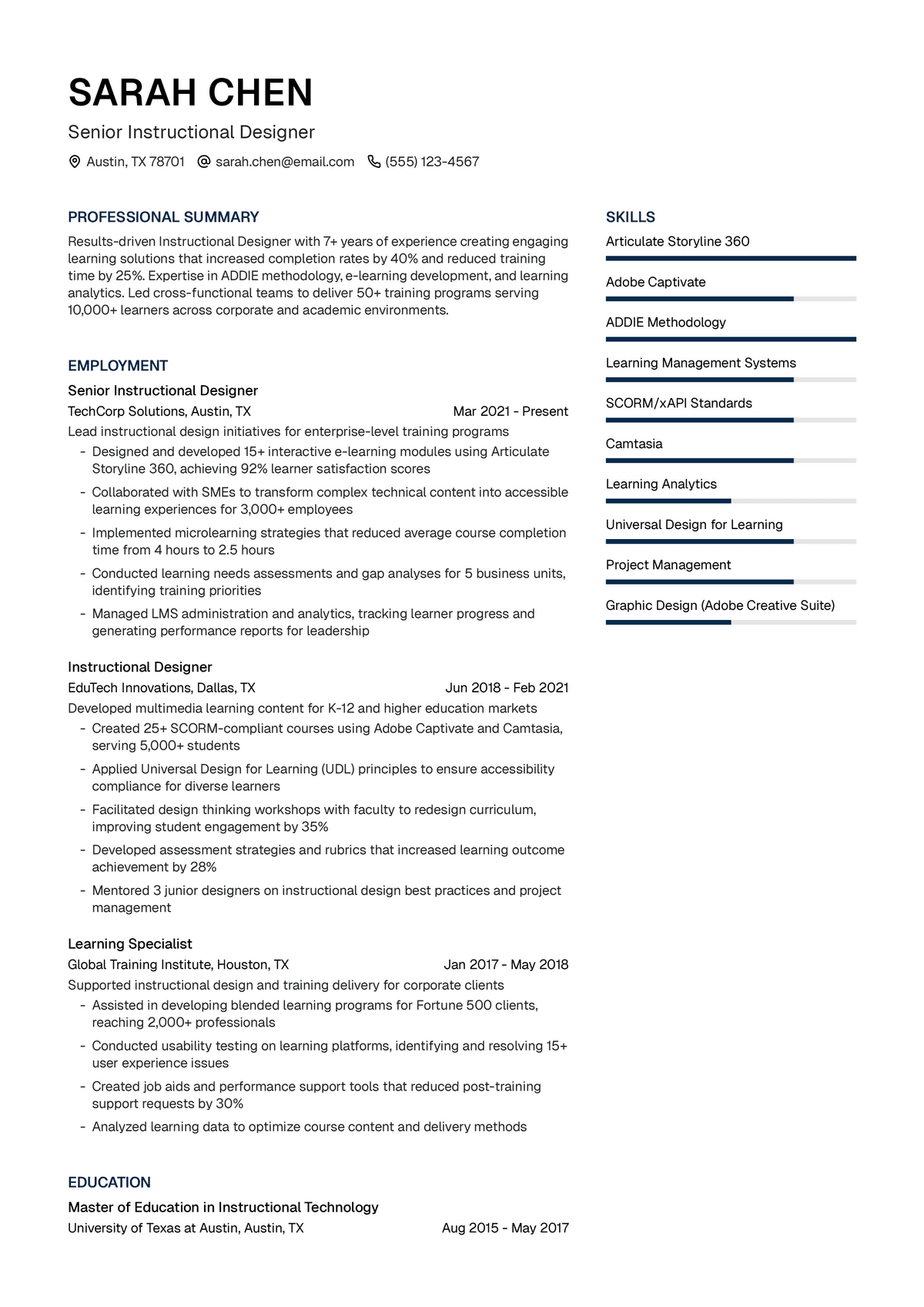 Instructional Designer