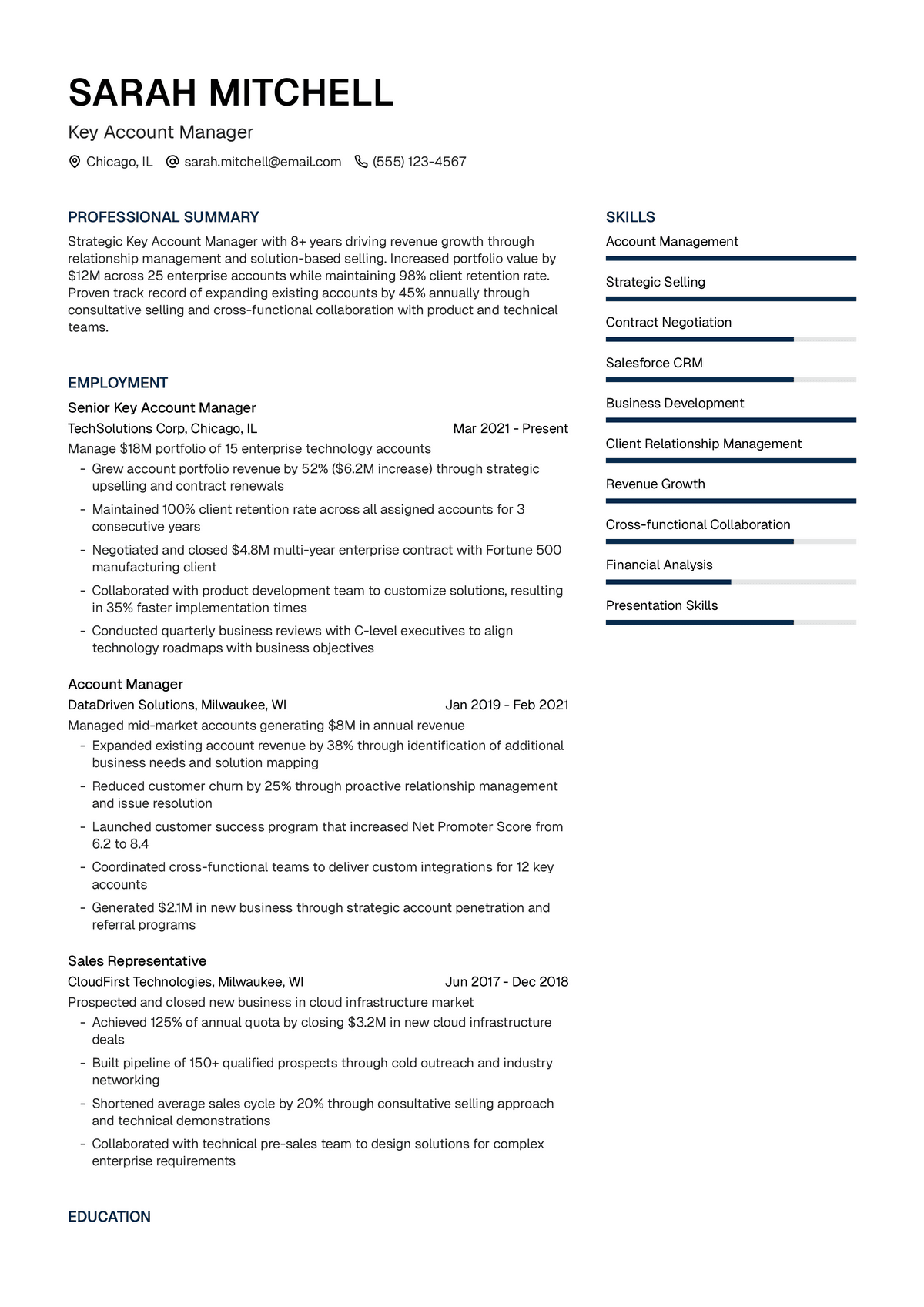 Key Account Manager