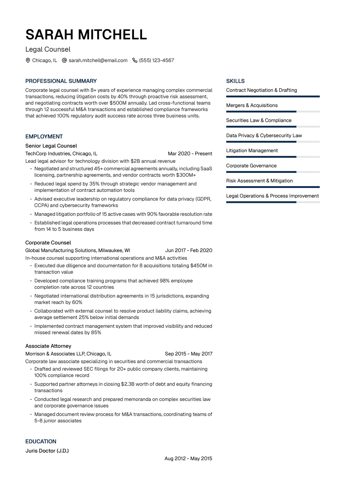 Legal Counsel