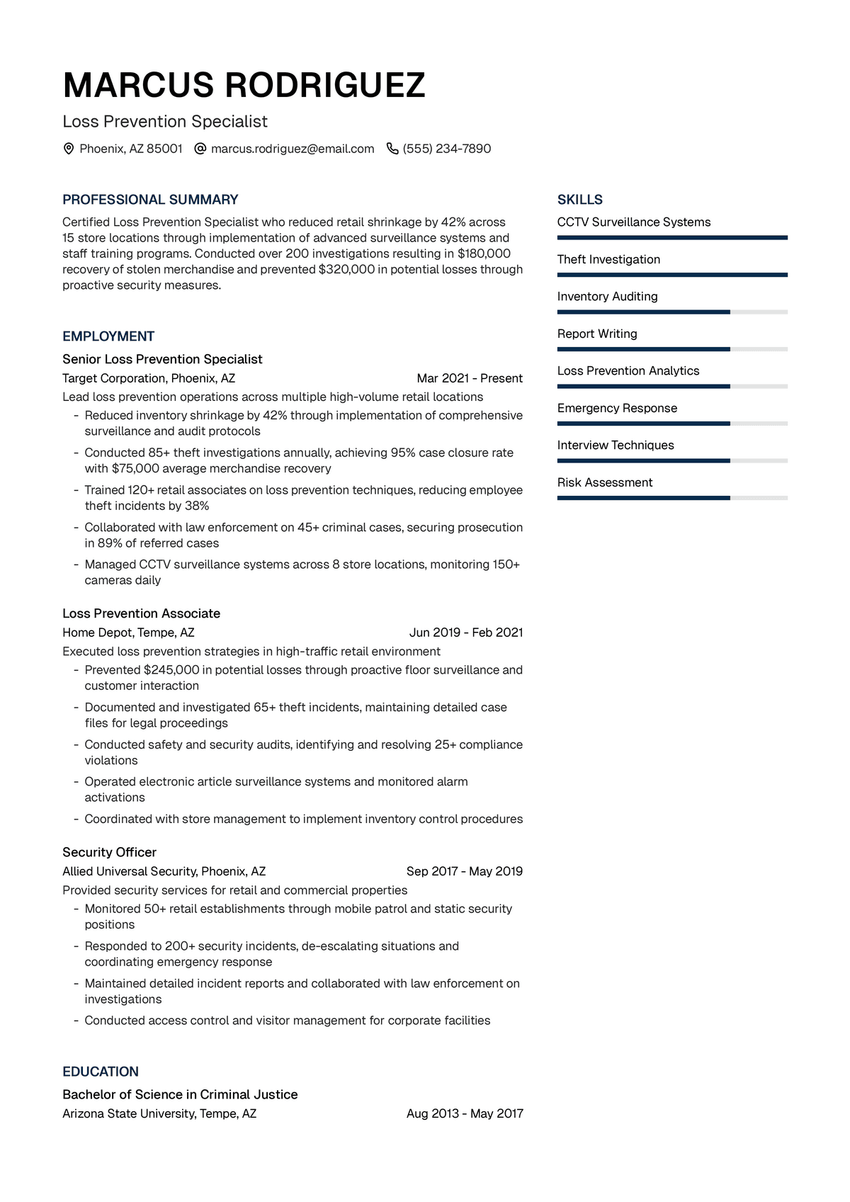 Loss Prevention Specialist