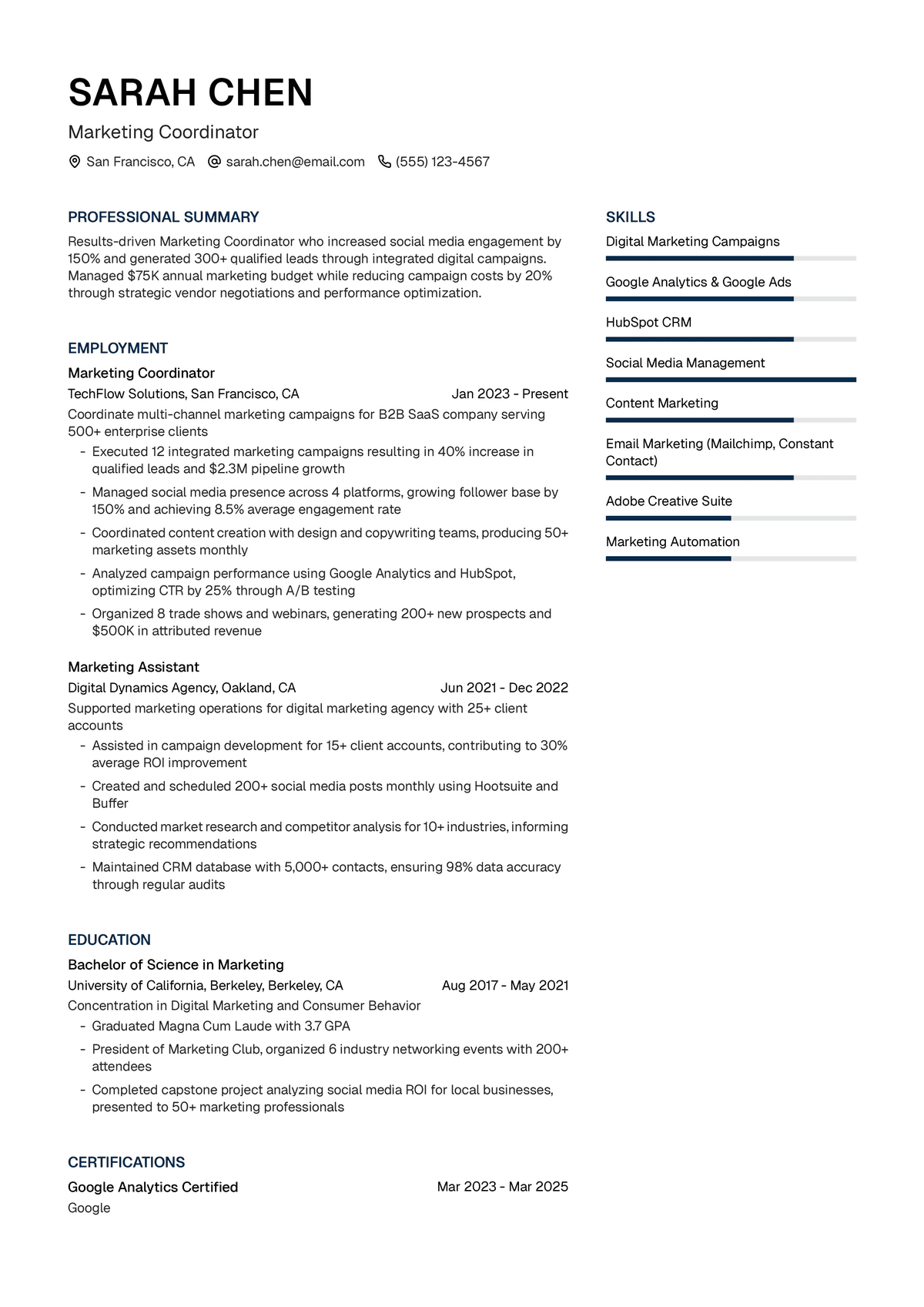 Marketing Coordinator