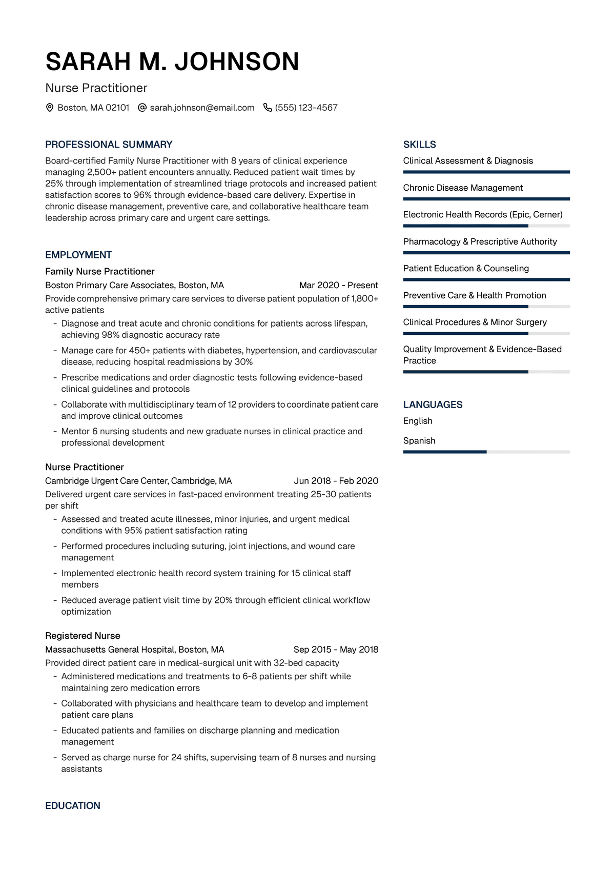 Nurse Practitioner