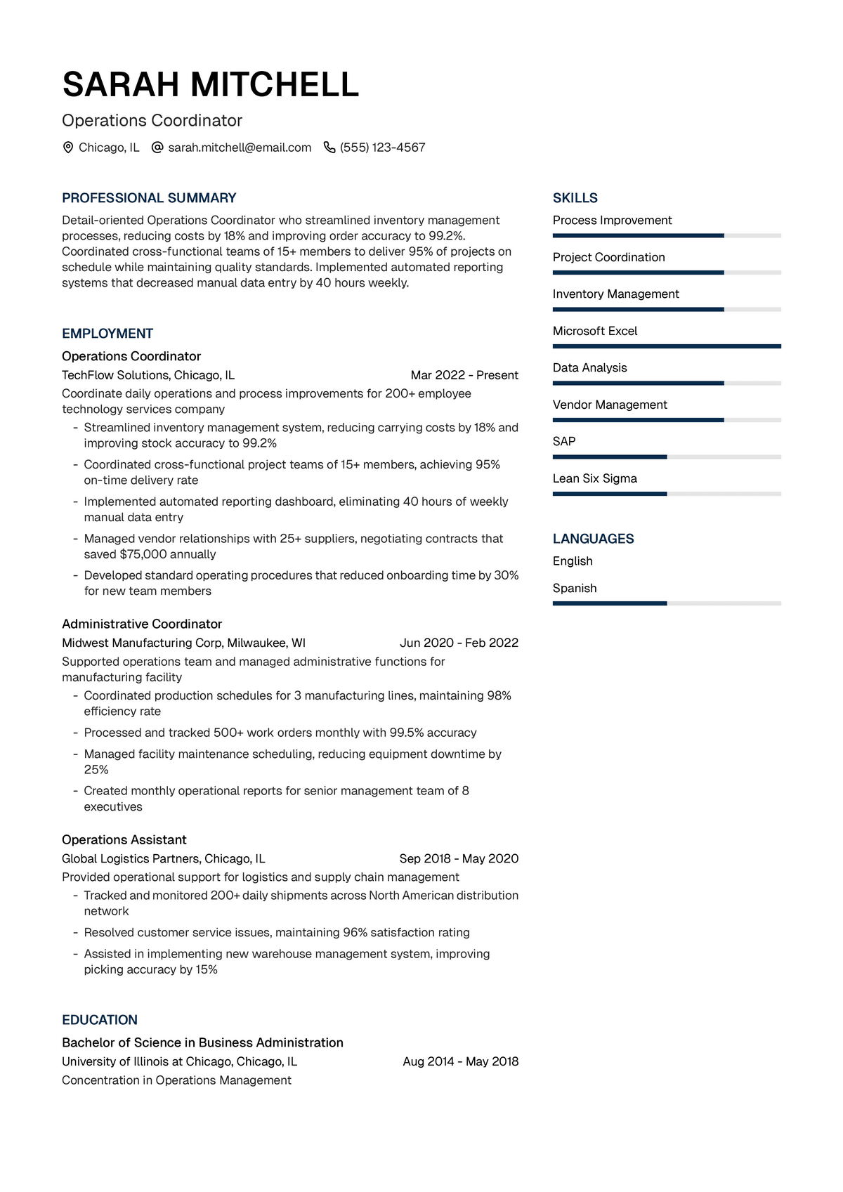 Operations Coordinator