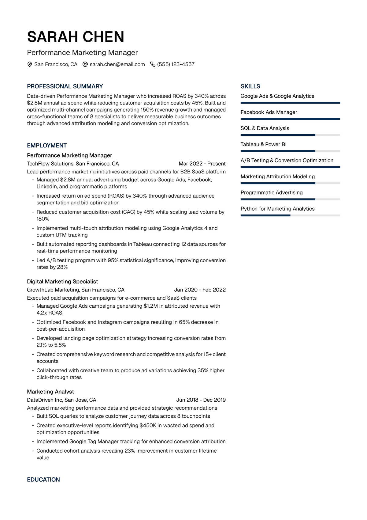 Performance Marketing Manager