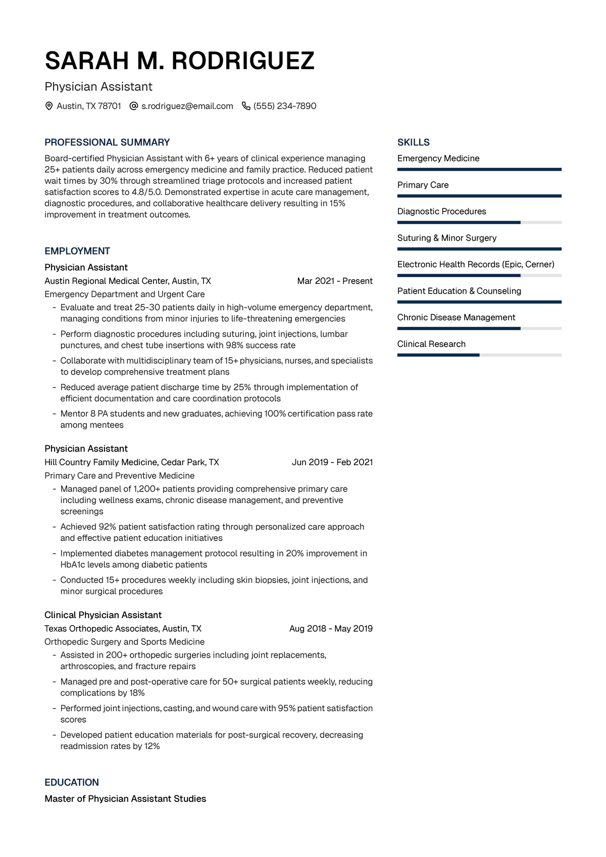 Physician Assistant