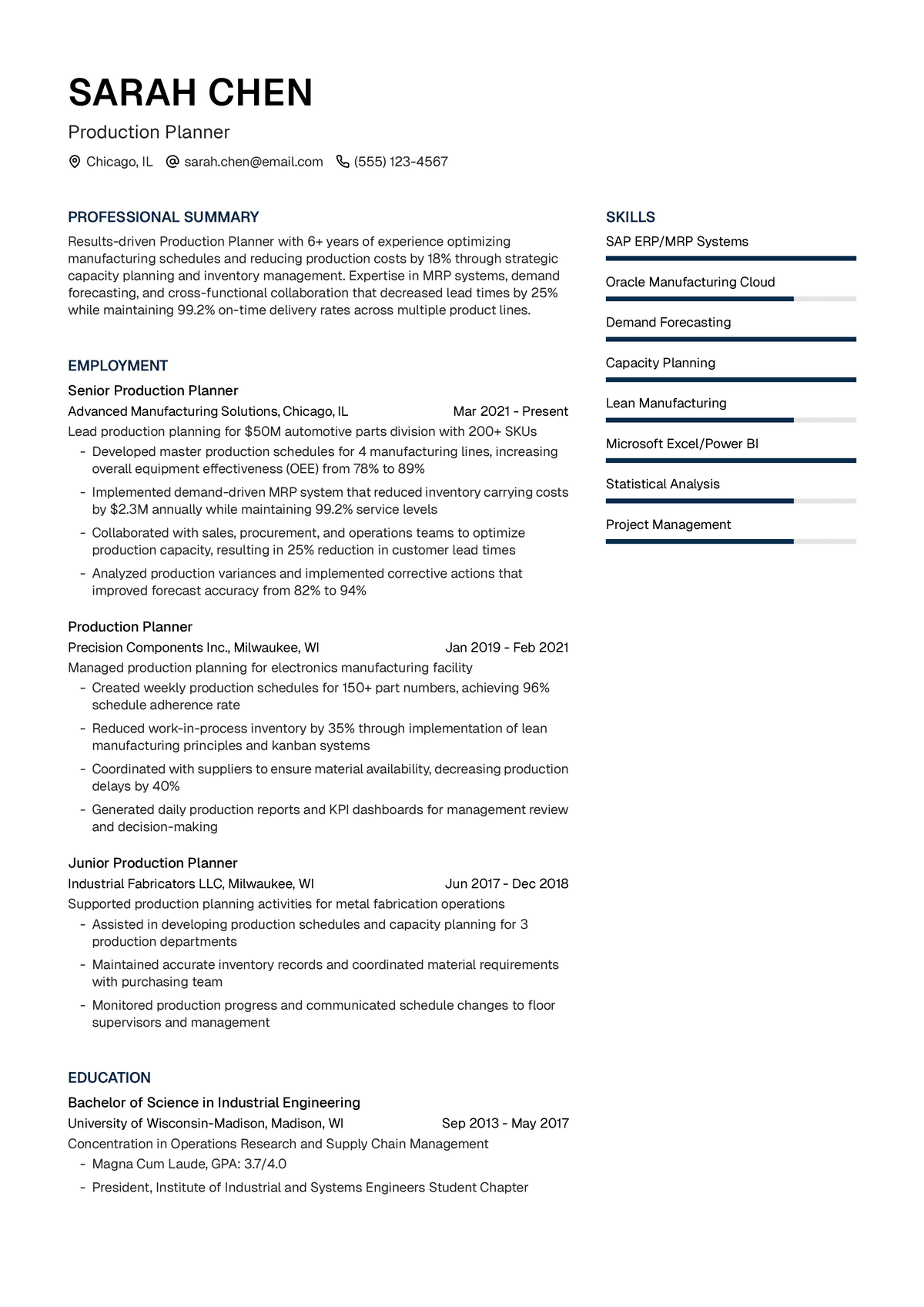 Production Planner