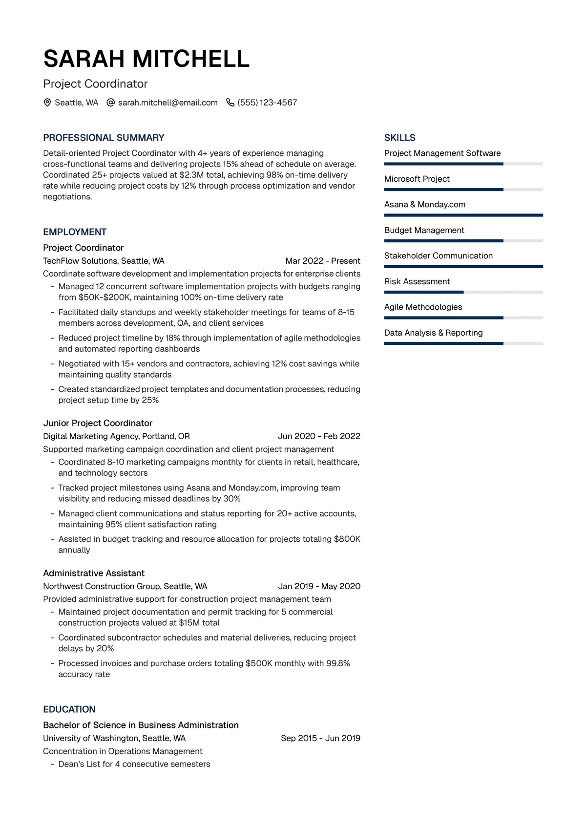 Project Coordinator