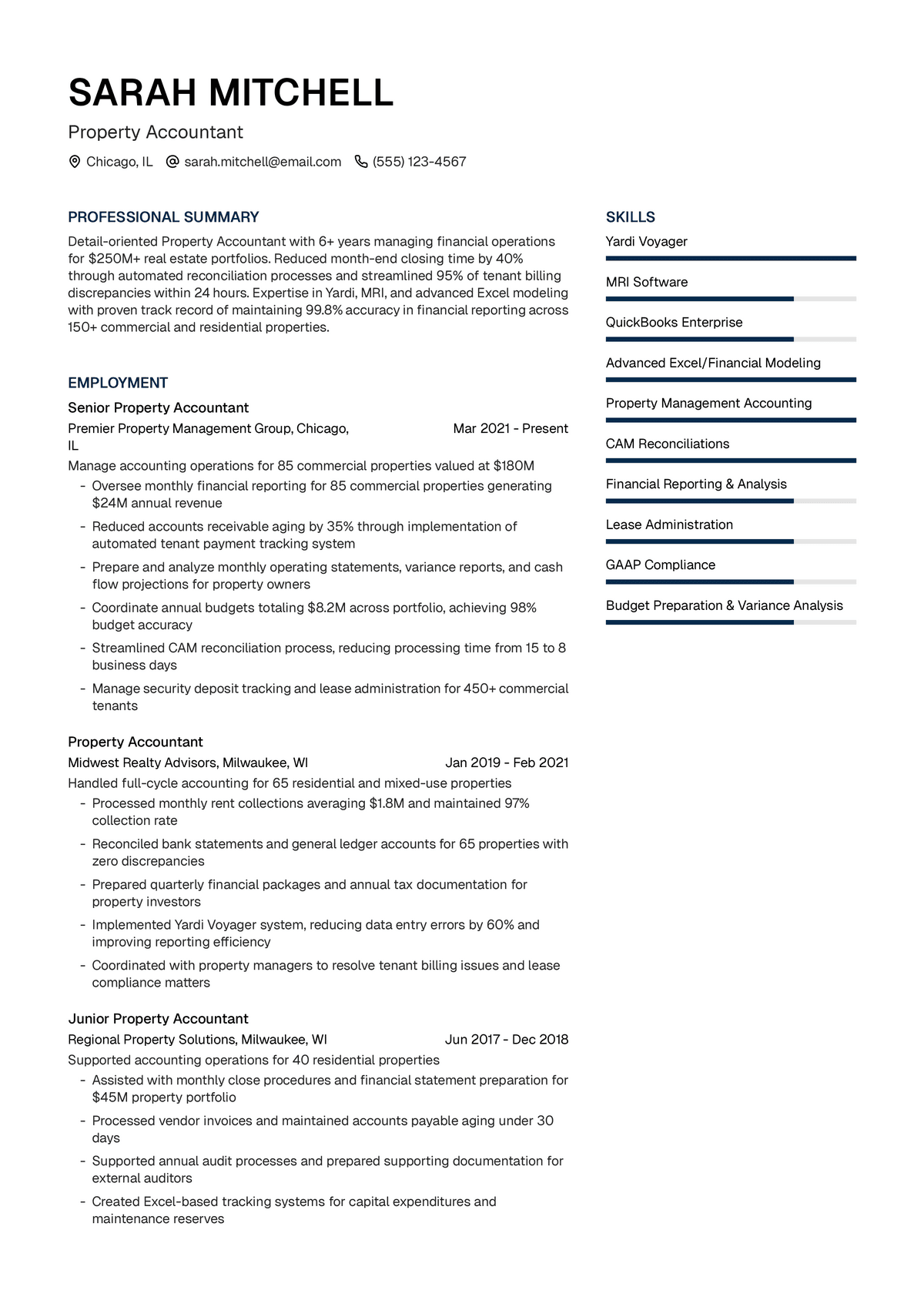 Property Accountant