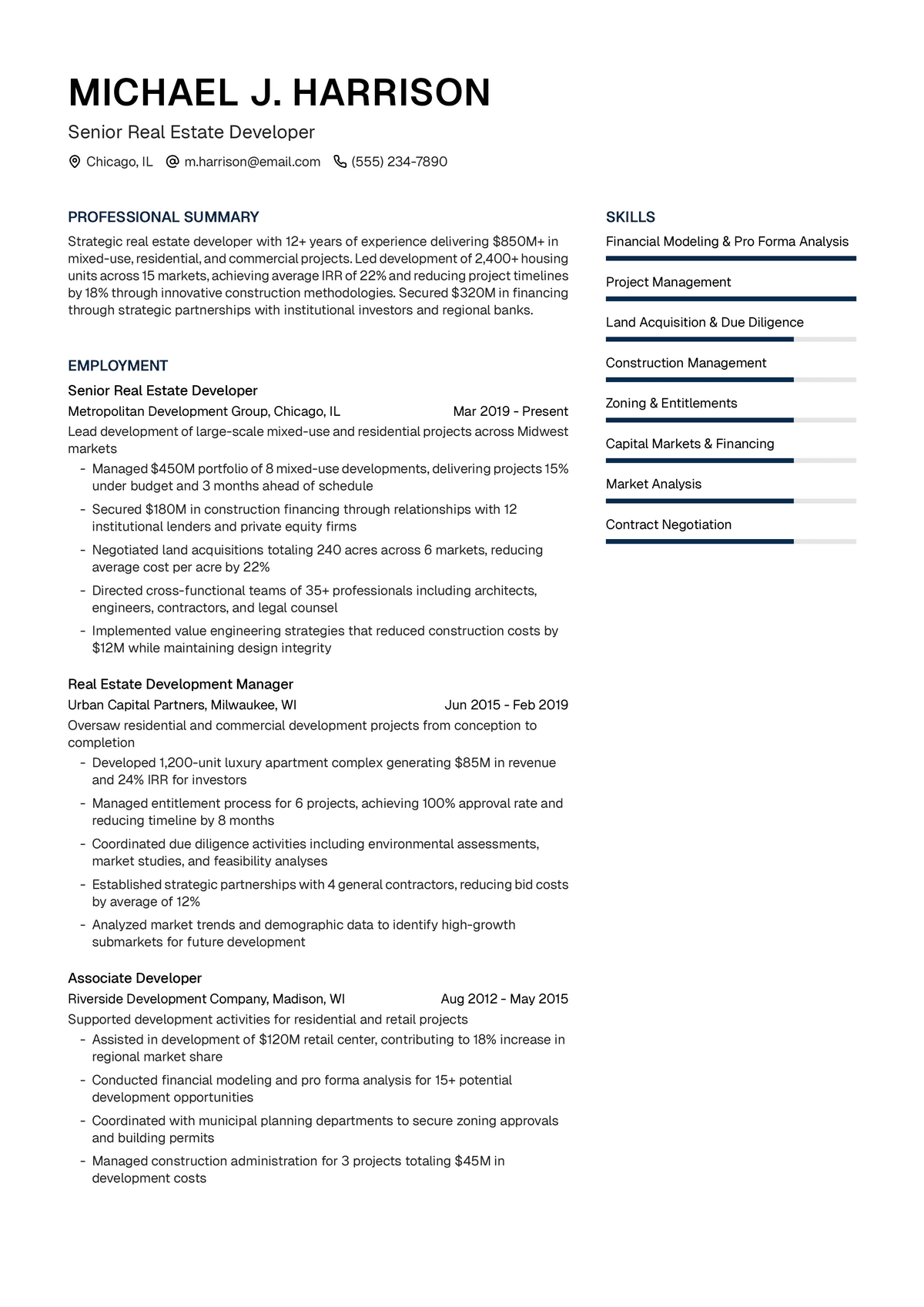 Real Estate Developer