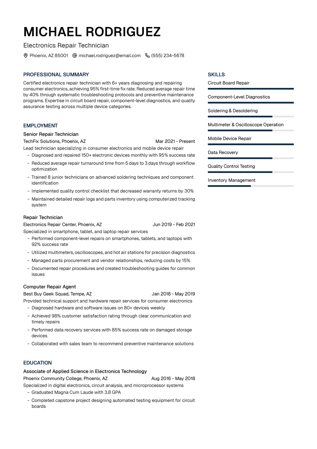 Repair Technician