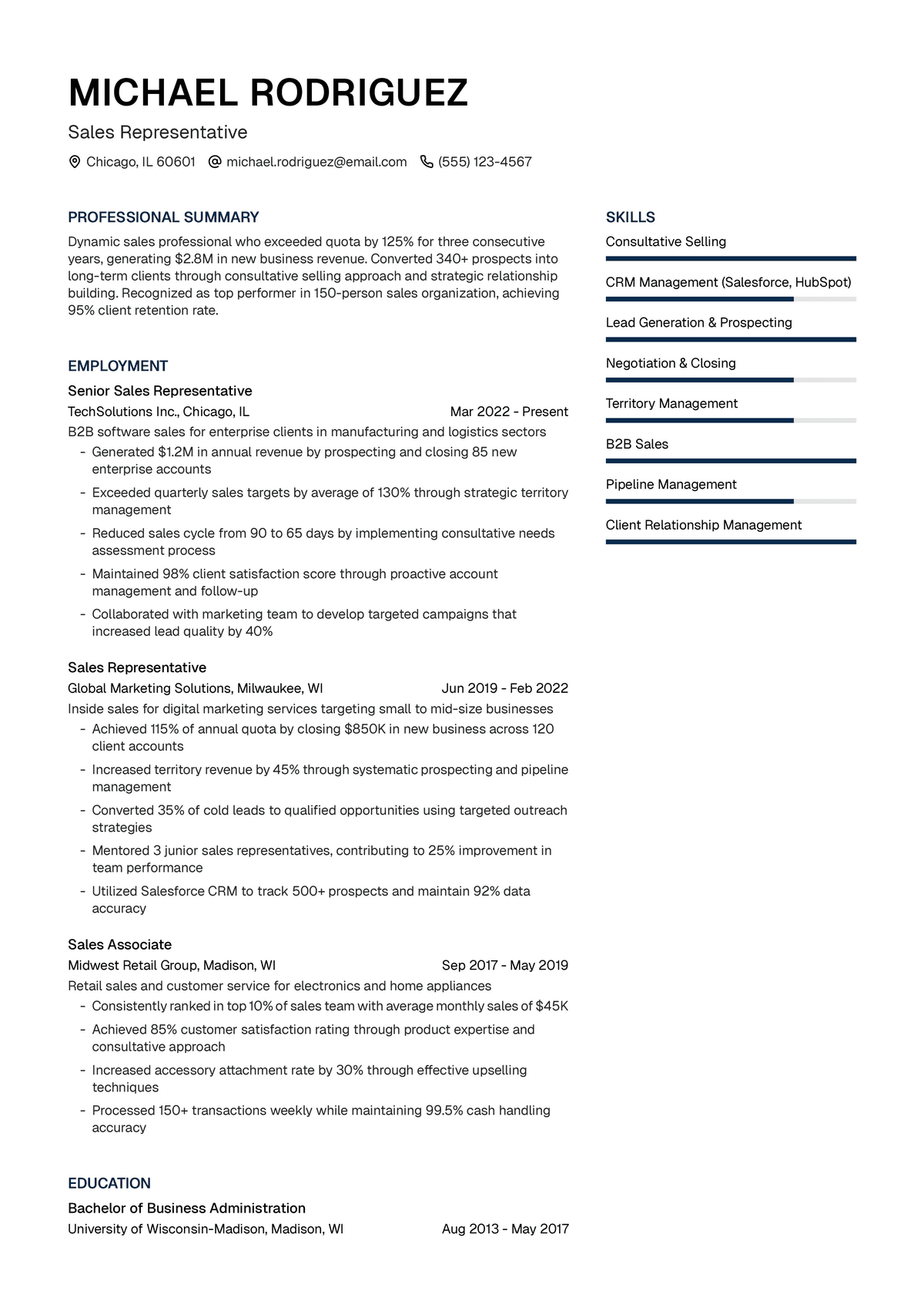 Sales Representative