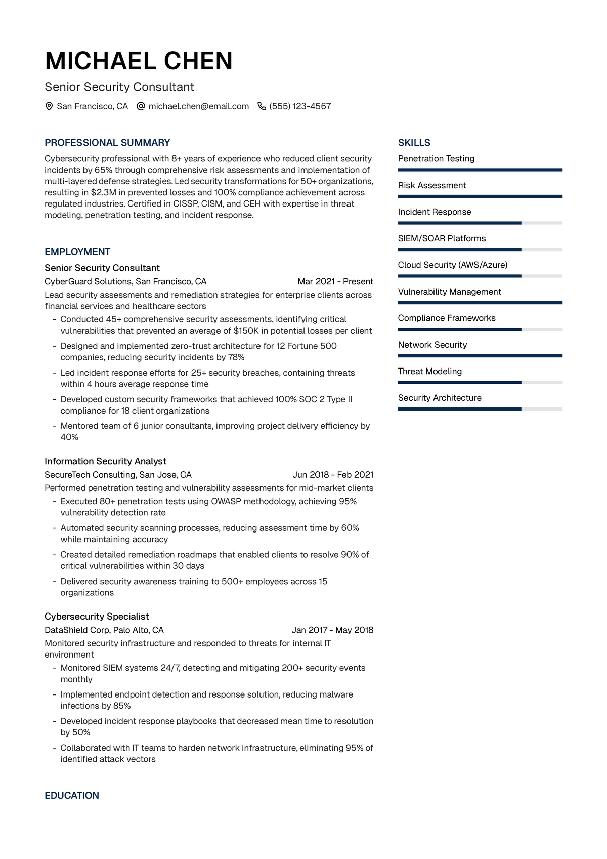 Security Consultant