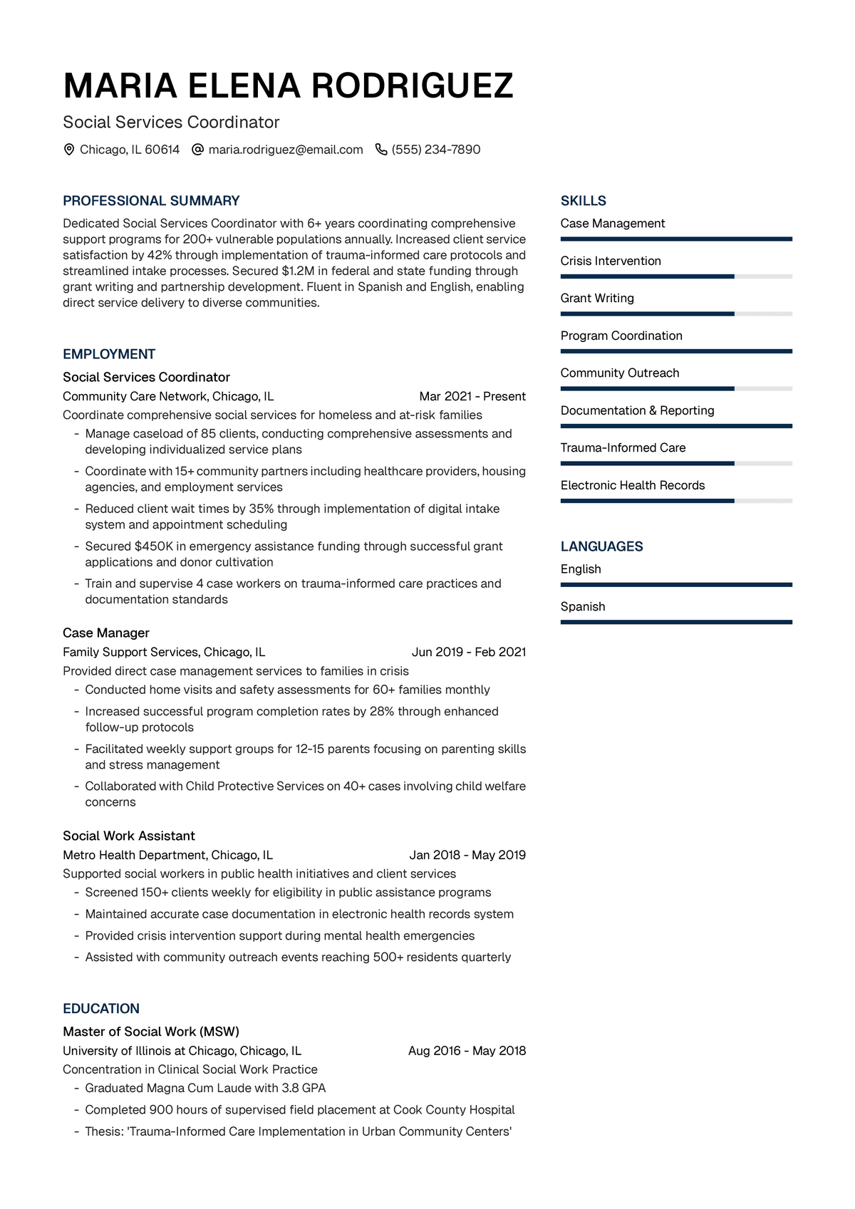 Social Services Coordinator