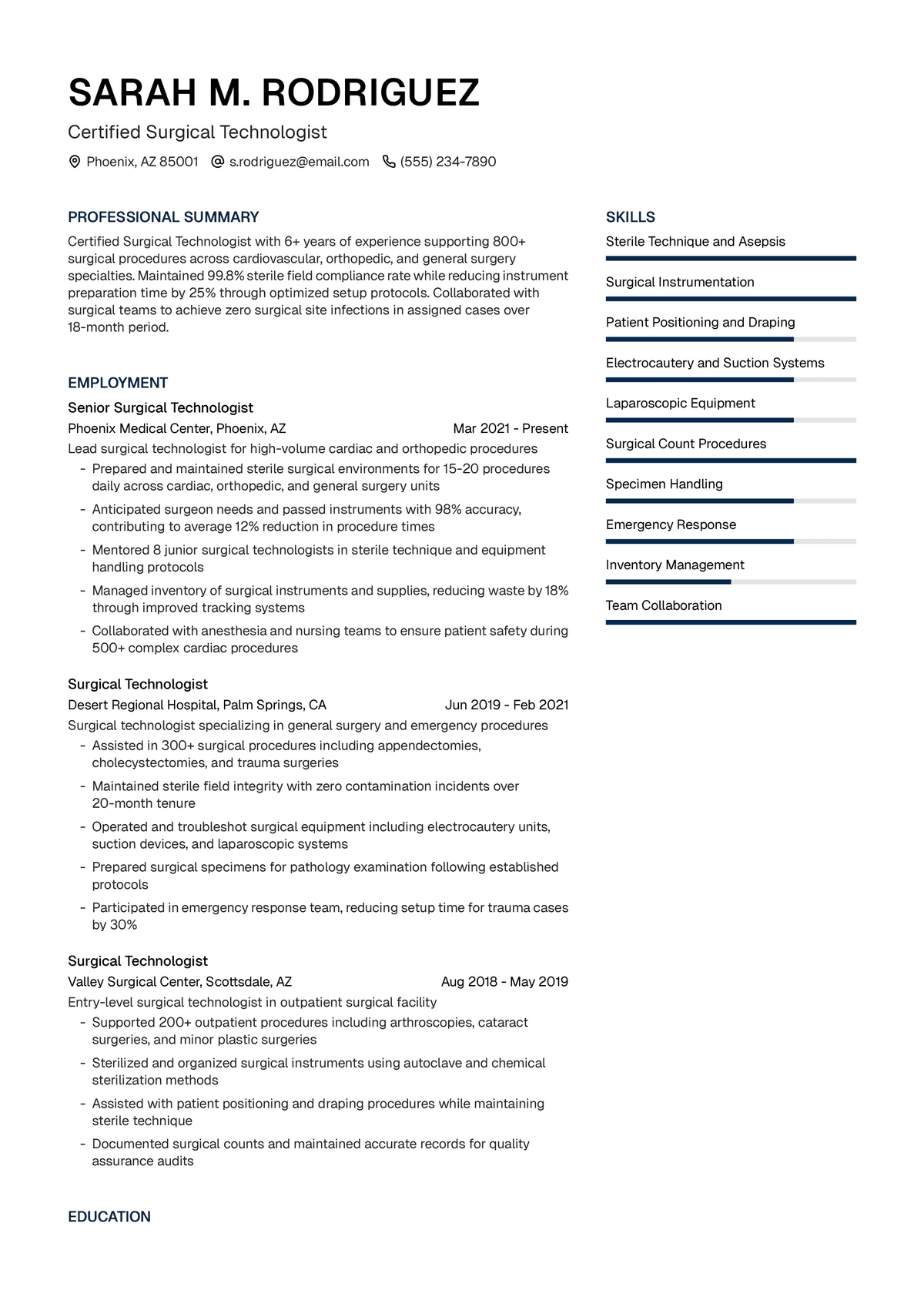 Surgical Technologist