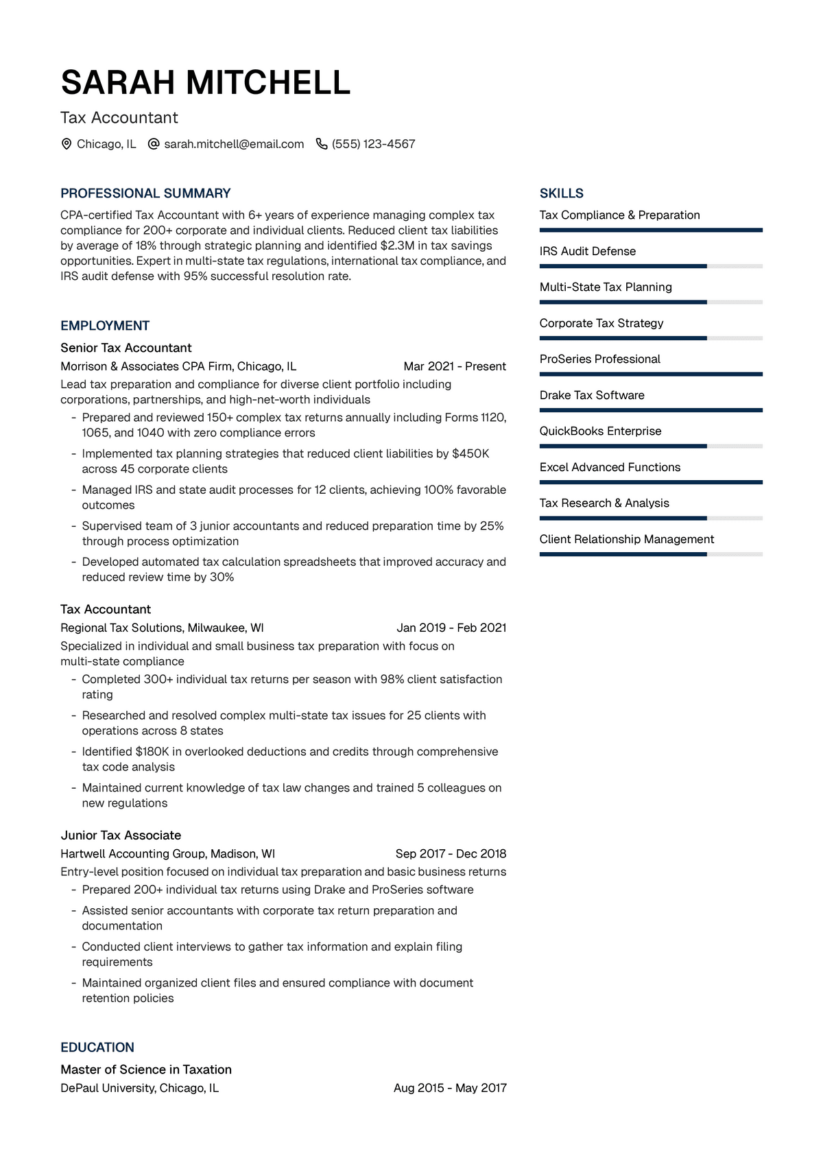 Tax Accountant