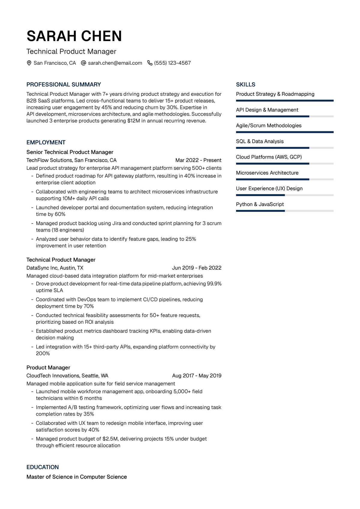 Technical Product Manager