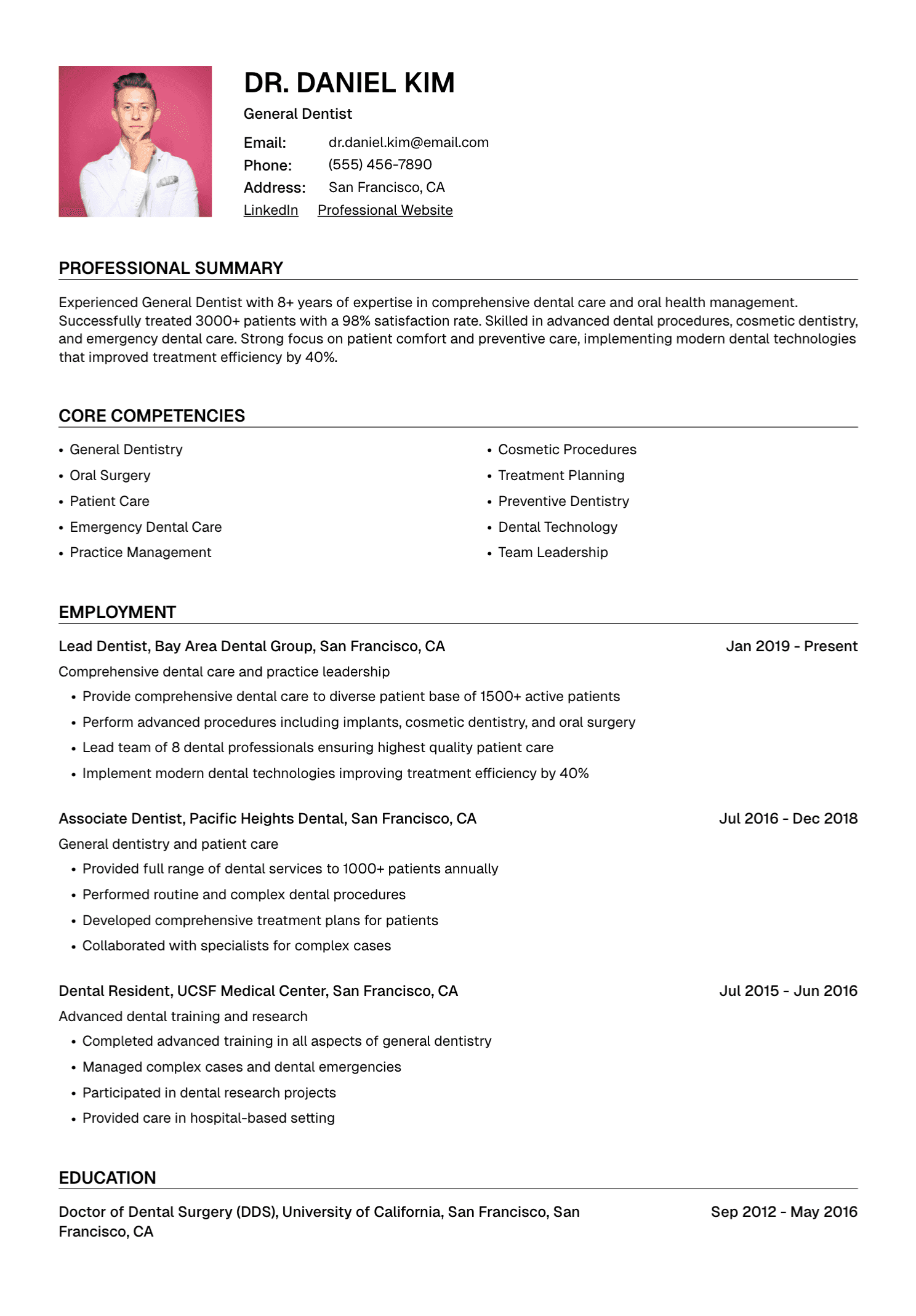 Classic template example