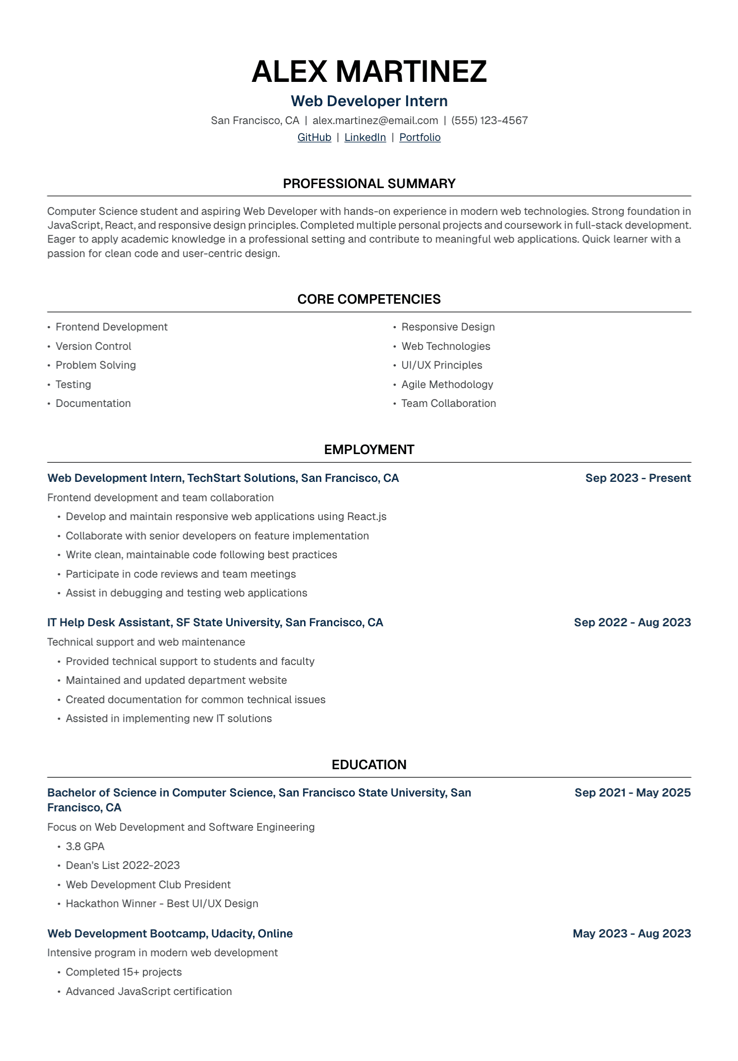 Meridian template example
