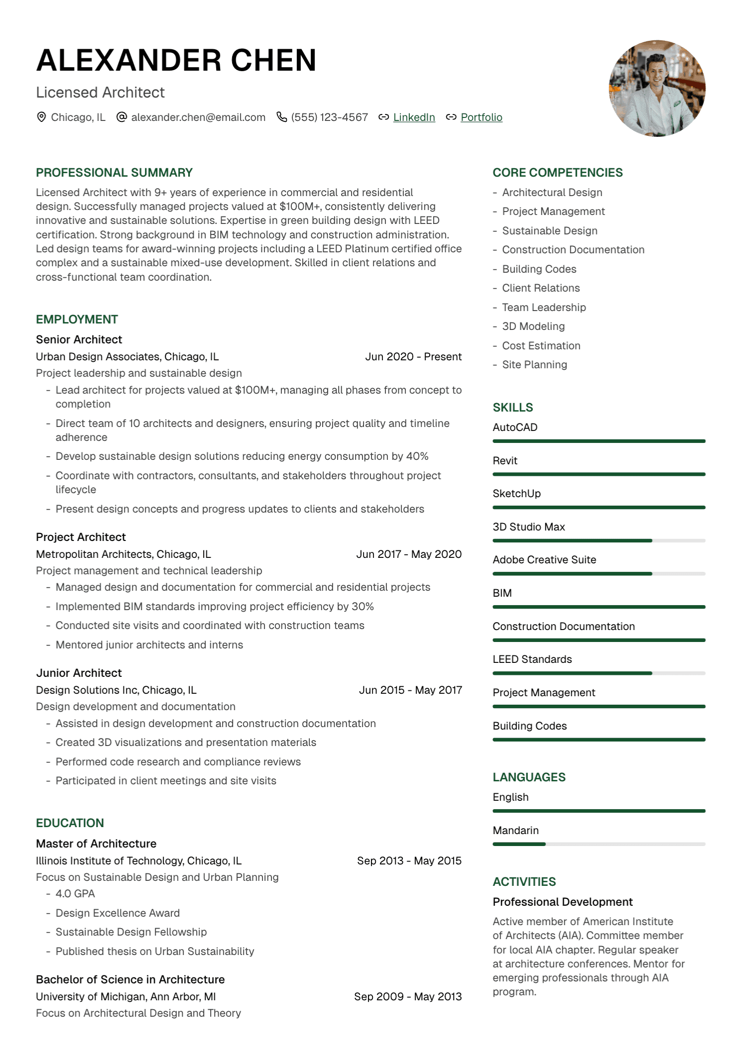 Prism template example